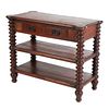 Arts & Crafts Style Walnut Side Table