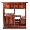 Chinese Rosewood Etagere