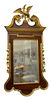 Federal Style Mahogany Mirror, having gilt eagle crest and finial, height 50 1/2 inches, width 24 inches.