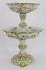 Herend Porcelain Reticulated Centerpiece / Tazza.