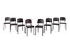 Jean Prouve
(French, 1901-1984)
Set of Eight Standard Chairs,Vitra, France / Germany