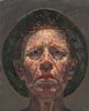 Susanna Coffey
(American, b. 1949)
Self-Portrait (Camouflage Hat), 1996