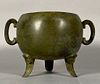 Chinese Bronze Censer, in Xuande Style, 20thc.