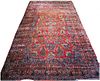 Red Sarouk Carpet 17'7" x 10’4"
