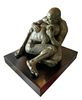 LOVE, Bronze Sculpture by Norma Goldberg Dated 77