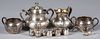 Sterling silver teawares
