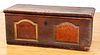 Pennsylvania painted pine dower chest, ca. 1780