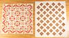 Four pieced quilts, late 19th c.
