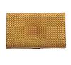 Van Cleef &amp; Arpels 18k Gold Woven Vanity Case Box 