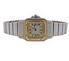 Cartier Santos Galbee 18k Gold Steel Watch 1507 