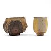 Grp: 2 Studio Pottery Yunomi Vessels - Charles Bound & Guillermo Cuellar