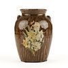 Antique Southern Stoneware Pottery Alkaline Glazed Jar