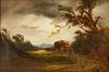After David Cox the Elder The Coming Storm Oil on Canvas