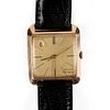 Doxa 18K Gold Square Wristwatch
