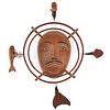 Yupik Native American Wood Mask