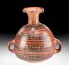 Inca Polychrome Aryballos - Extensively Decorated w/ TL