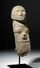 Impressive Huastec Stone Nude Male Figure
