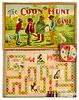Parker Bros. Coon Hunt Game, early 20th c.
