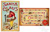 Parker Bros. Santa Claus Game, early 20th c.