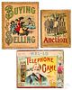 Early telephone, auction and selling games