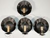 WALL HANGING SCONCES, ELECTRIFIED