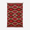 A fine transitional Navajo blanket/rug early 20th century