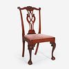 A Chippendale carved mahogany side chair Philadelphia, PA, circa 1760