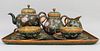Antique Cloisonne Tea Set