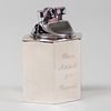 American Silver Table Lighter Inscribed from Frank Sinatra