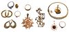 10k and 9k Gold Jewelry Assortment