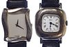 Obrey and Angela Cummings Sterling Silver Wrist Watches