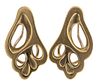 Angela Cummings Tiffany & Co 18K Conch Earrings