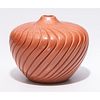 Alvina Yepa
(Jemez, b. 1954)
Deeply Carved Redware Pottery Jar