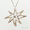 Paloma Picasso, Tiffany & Co. Sterling Silver Star Pendant