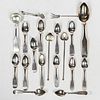 Group of Coin Silver and Sterling Silver Flatware