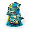 Moorcroft Pottery E Bossons Sculpture, Shearwater Moon Fish