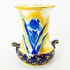Royal Doulton Ceramic Blue Iris Vase