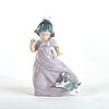 Girl Followed by Puppy 02001028 - Nao Porcelain Figure by Lladro