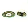 Mitterteich, Gold Floral and Scroll China Tea Trio