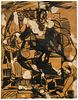 Hans Hofmann
(American/German, 1880-1966)
Untitled (Pair of Works), 1935