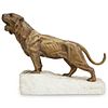 Art Deco J. Hestau Bronze Tiger Statue