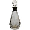 Antique Glass and Silver Decanter