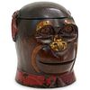 Victorian Monkey Head Wooden Box