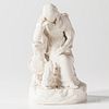 Wedgwood Carrara Figure of Poor Maria