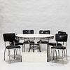 Chrome and Formica Kitchen Table and Chairs
