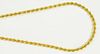 A 9CT GOLD ROPE NECKLET, 9.6G