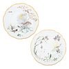 A PAIR OF FRENCH PORCELAIN PLATES, THE FOUR SEASONS LIMITED EDITION, DESIGNED BY FELIX BRACQUEMOND (FRENCH 1833-1914), COMMISSIONED BY THEODORE HAVILA
