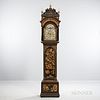Japanned Quarter-striking Musical Longcase Clock by Joseph Eayre
