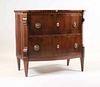 Neoclassical Inlaid Mahogany Small Commode, Dutch