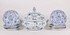KPM Blue-and-White Decorated Porcelain Tureen